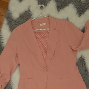 Blush Blazer